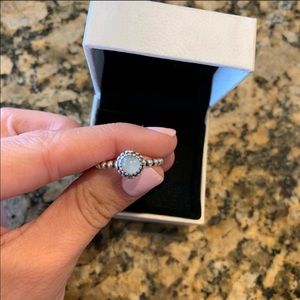 Pandora Birthstone ring!!💍💍